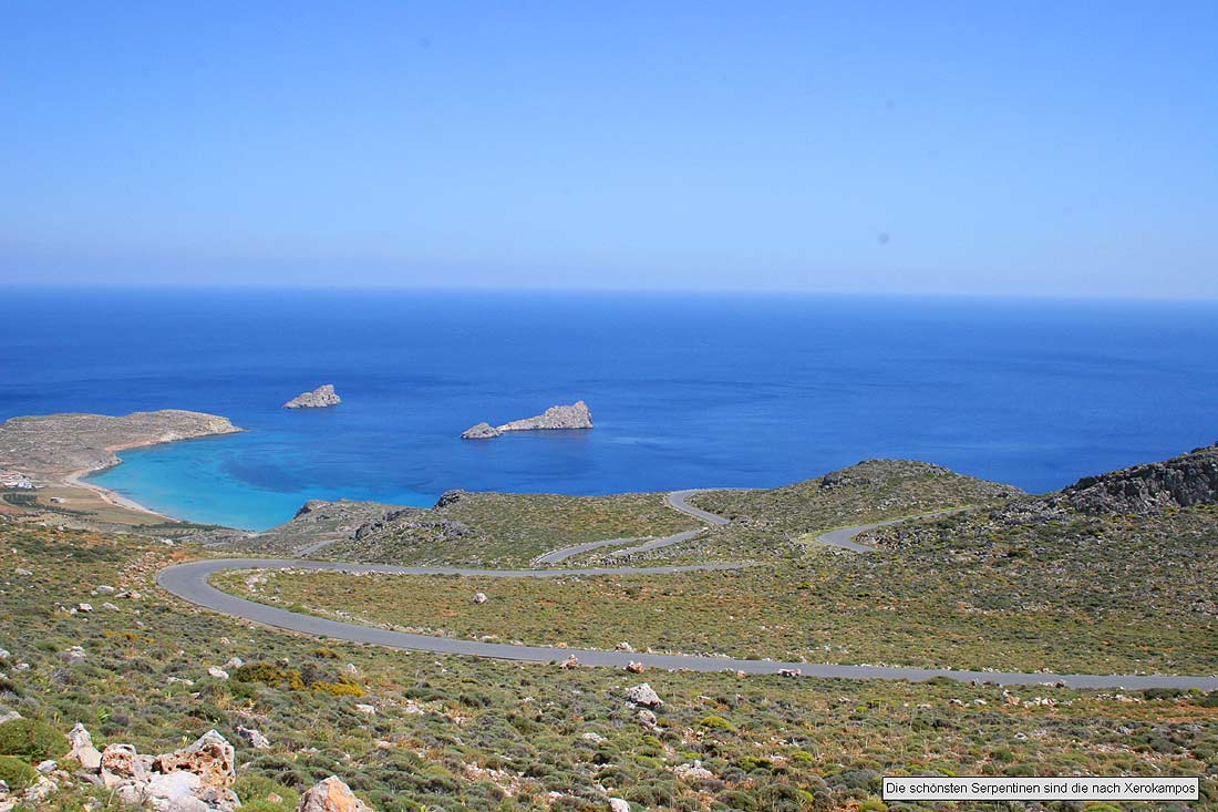 Xerokambos beach and area