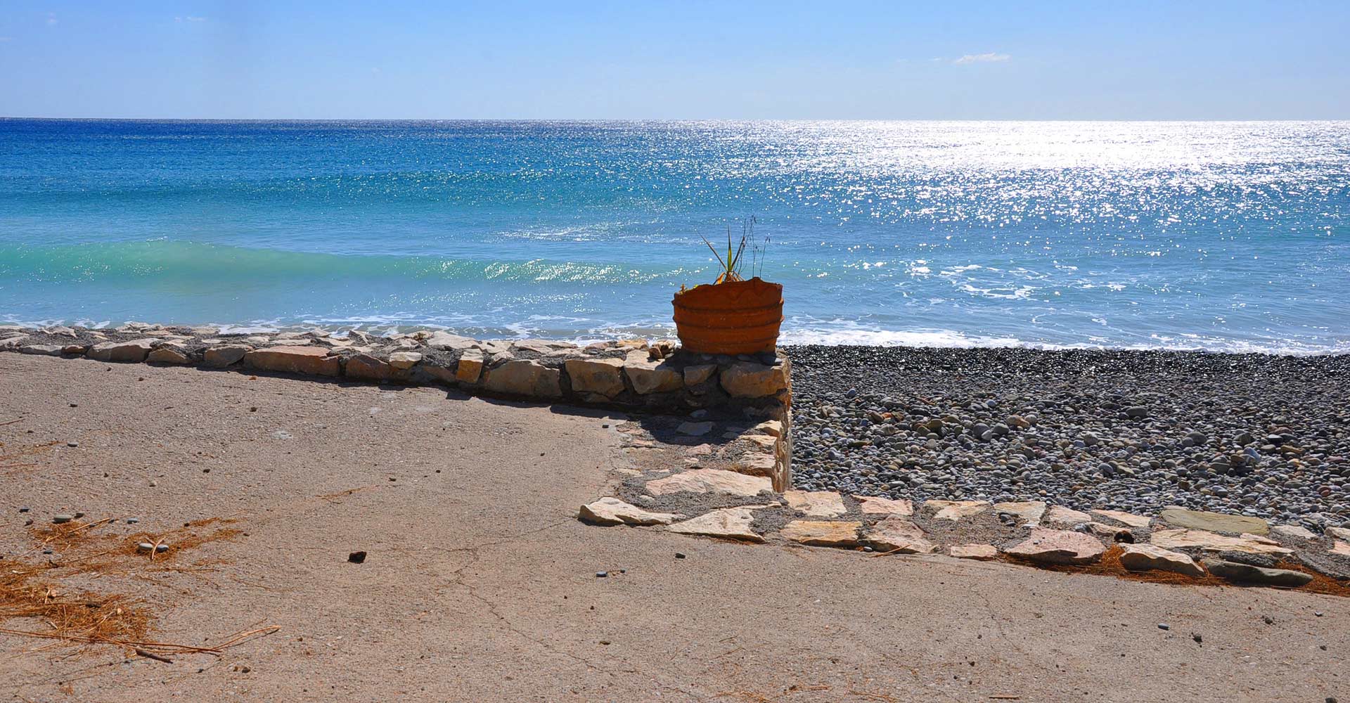 Beachfront apartment