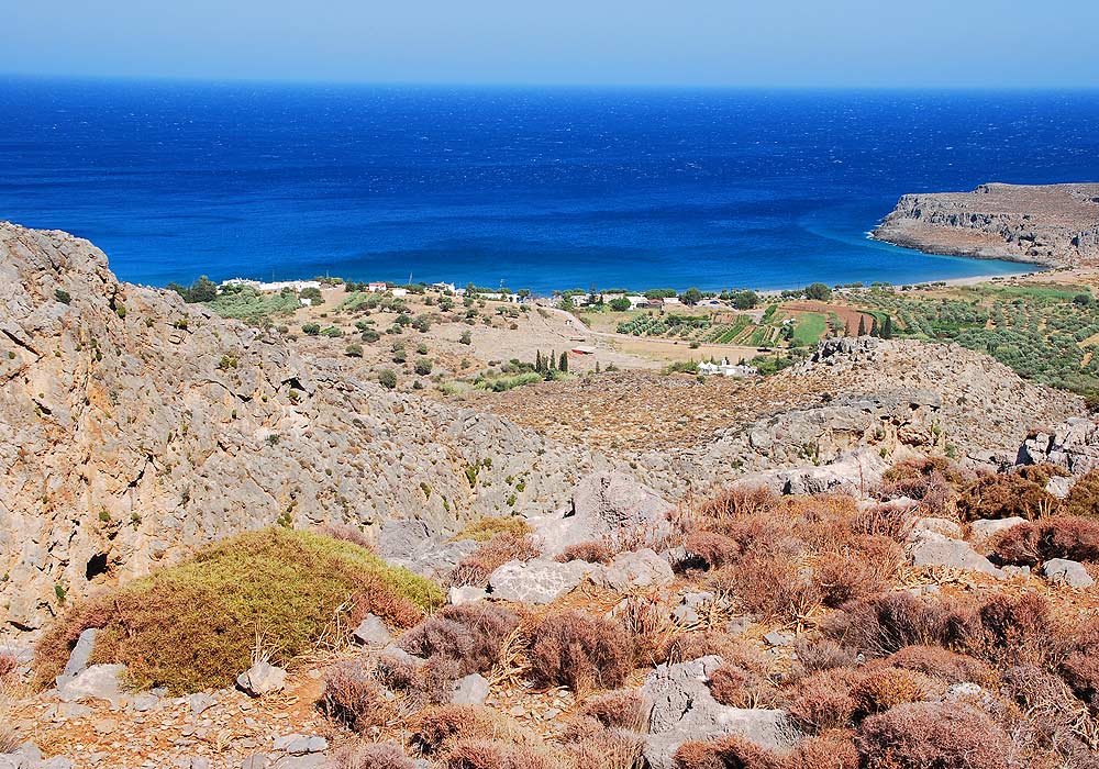 Kato Zakros - La baie